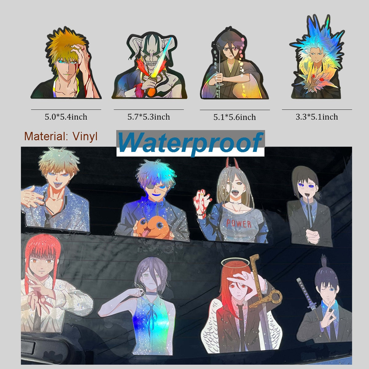 Bleach Kurosaki Ichigo Holographic Stickers