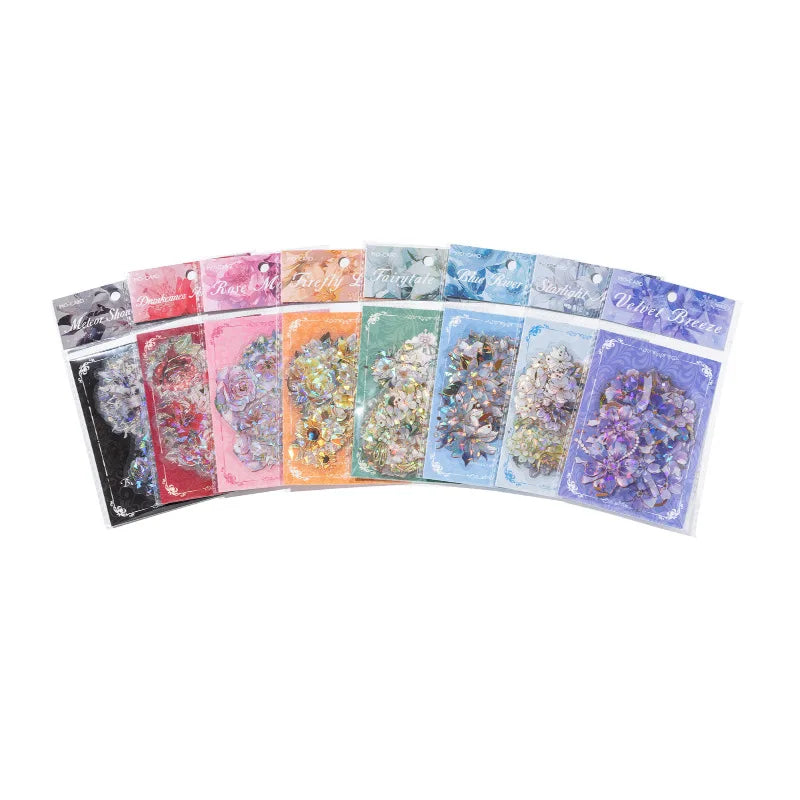 Kawaii Flower Holo Sticker