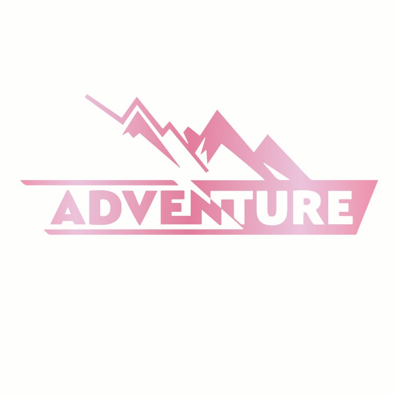 ADVENTURE Holo Vinyl Sticker