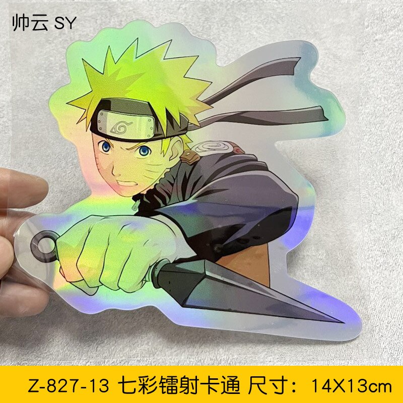 Holographic anime Stickers