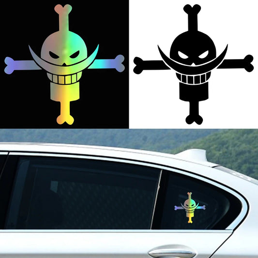 Holo Whitebeard Pirates Marine Vinyl Decal