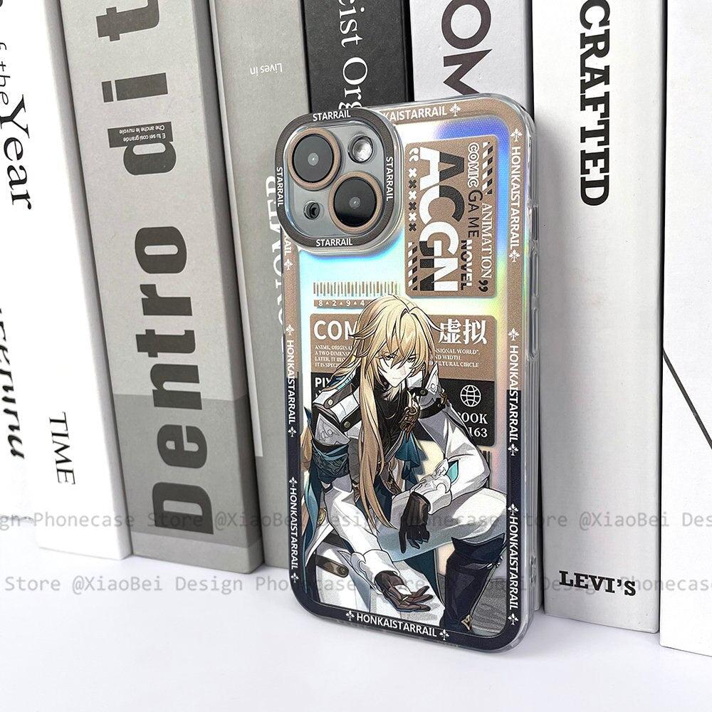 Holo Honkai Star Rail LUOCHA iPhone Case