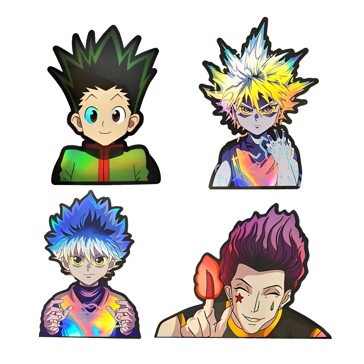 HUNTER x HUNTER Holographic Stickers