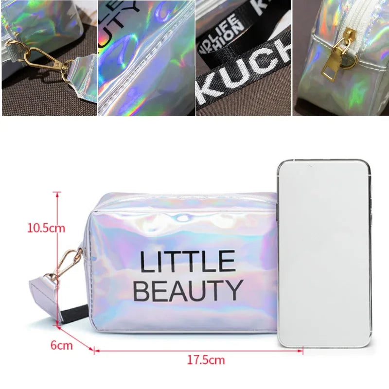 Holographic Small Shoulder Purse