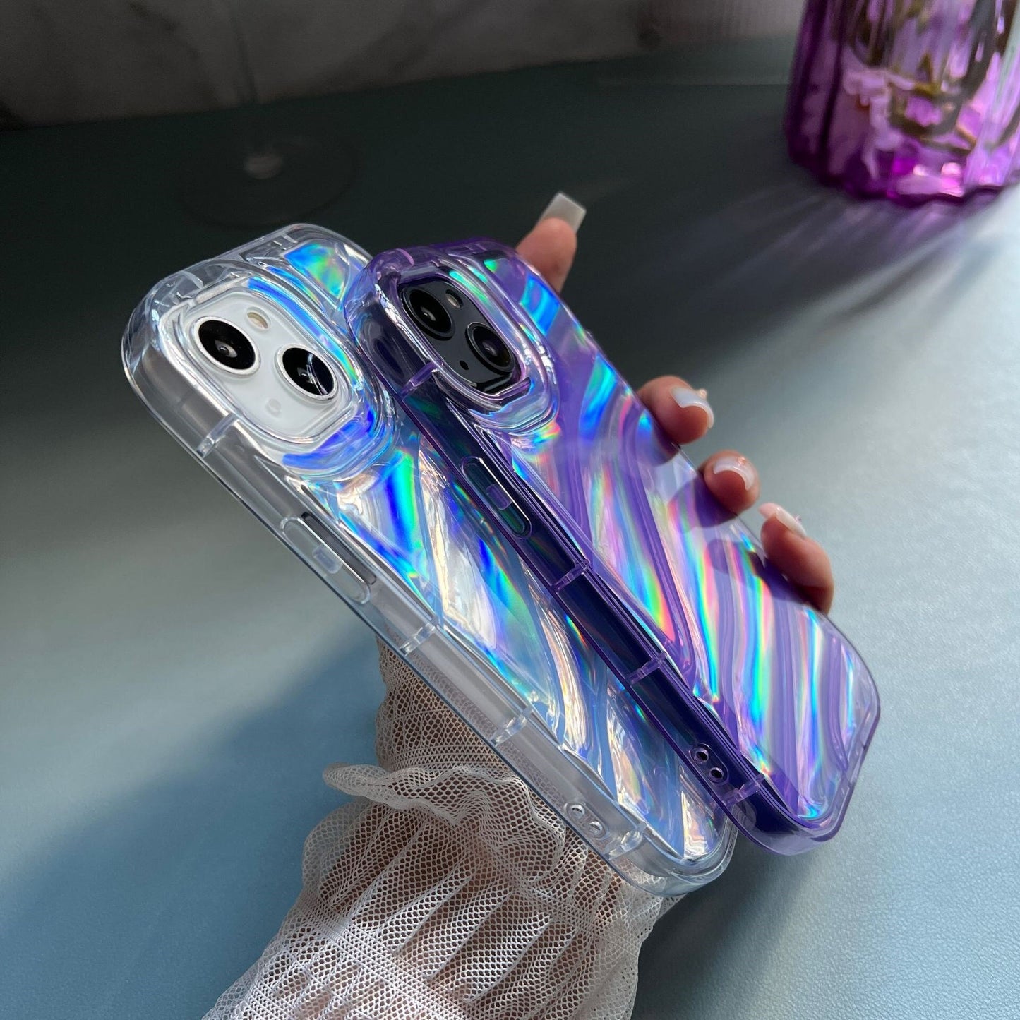 Holographic Luxury iPhone Case