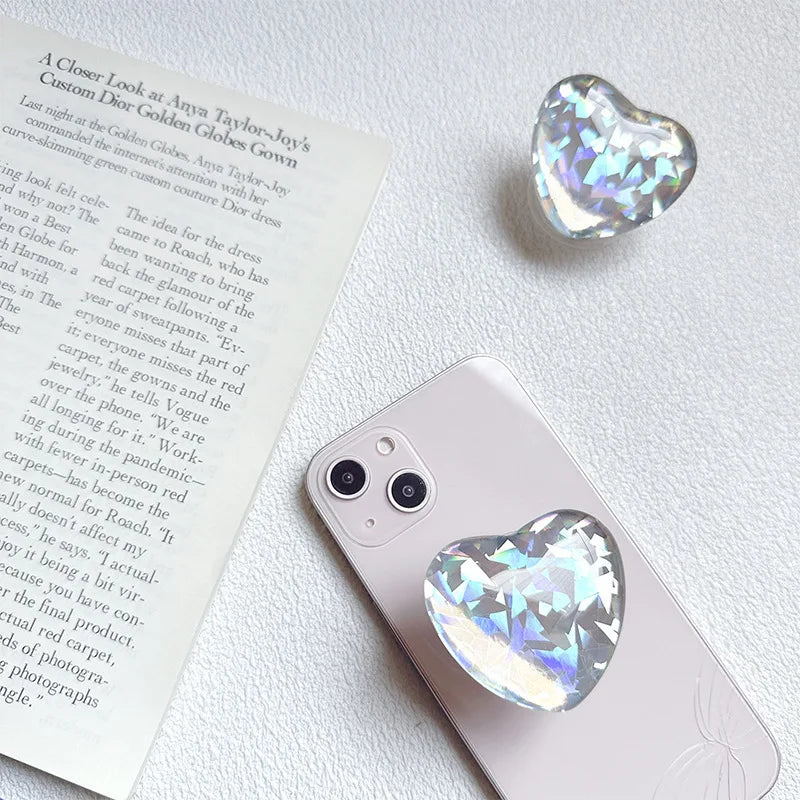 Holo Crystal Phone Grip