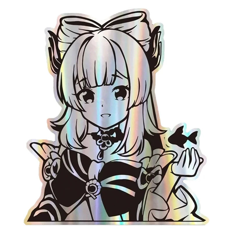 Genshin Impact Sangonomiya Kokomi Kawaii Girl Sticker