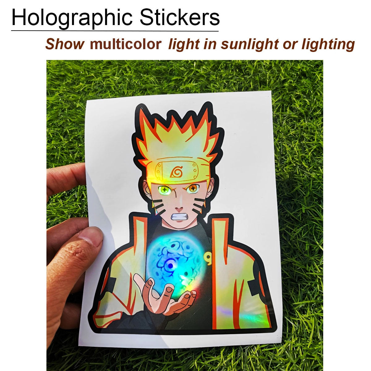 Holographic Anime Stickers