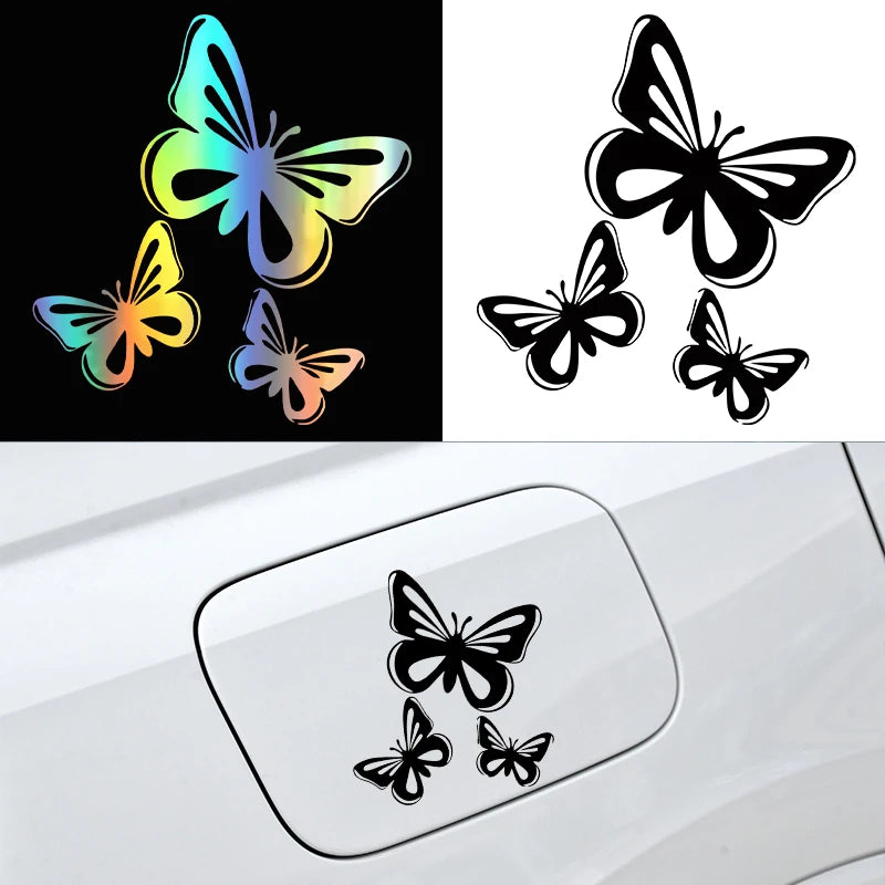 Holo Butterfly Vinyl Sticker