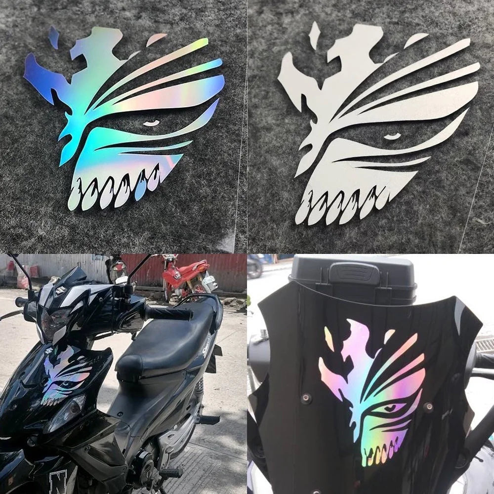 Bleach Mask Anime Cartoon Holo Stickers