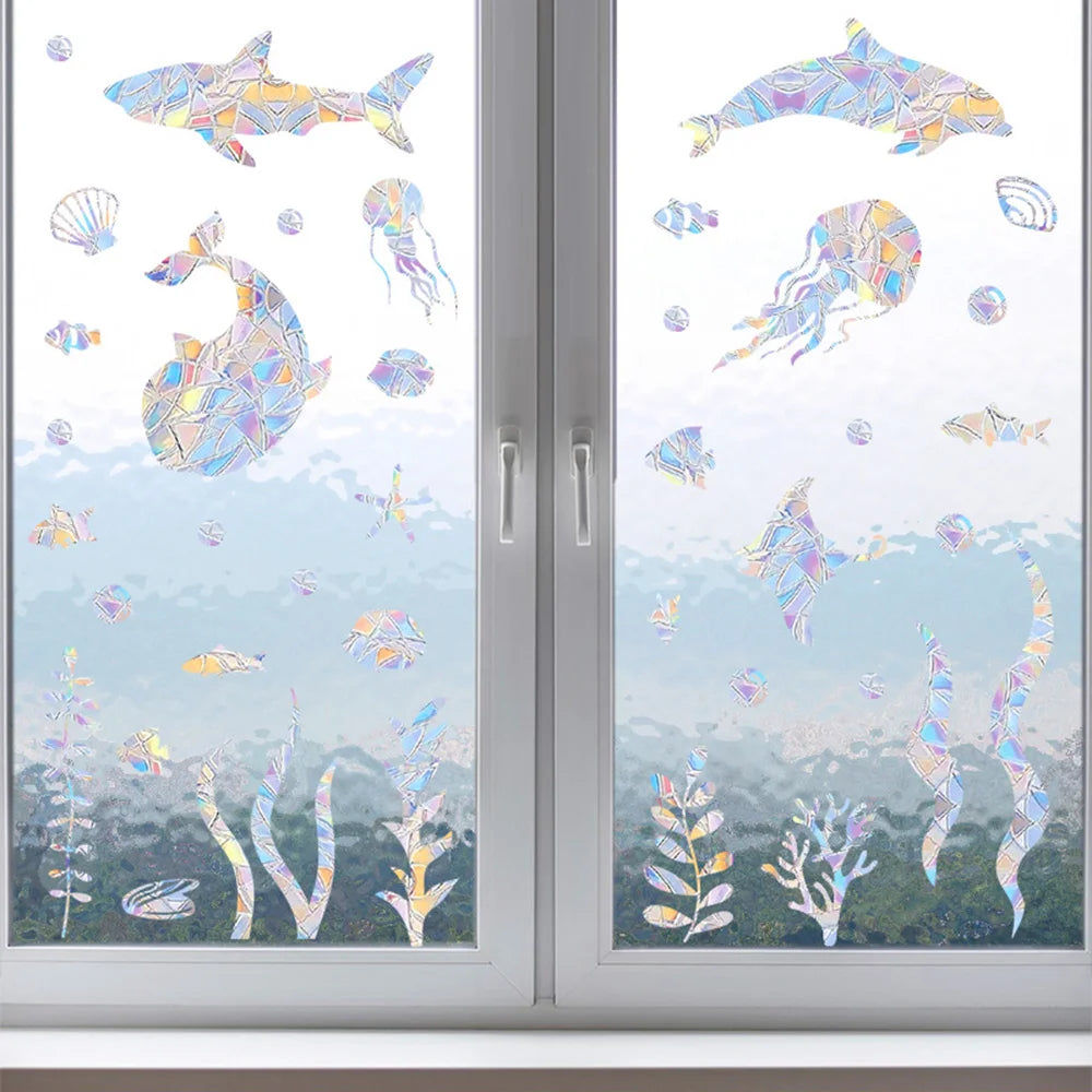 Marine Animals Sunshine Catcher Window Stickers ! :D