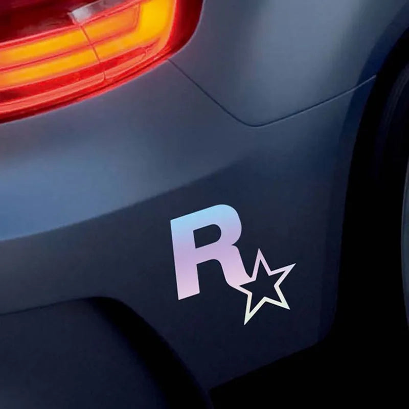 Rockstar Game GTA Holo Sticker