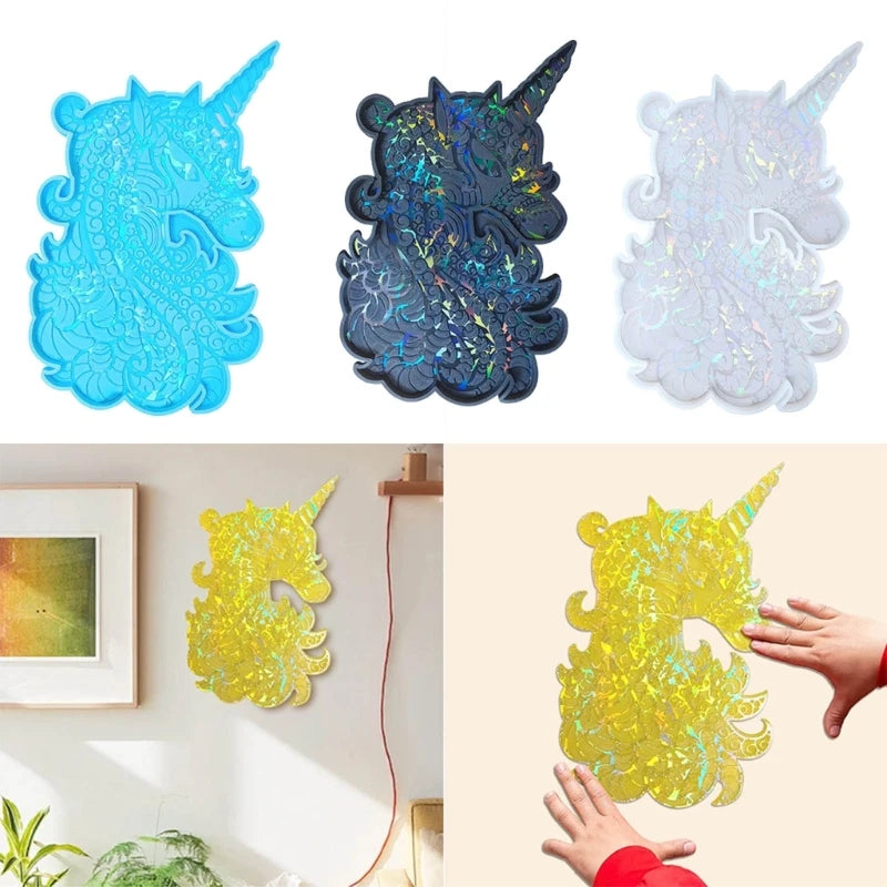 Holo Unicorn Craft Mold Delicate Wall Decoration