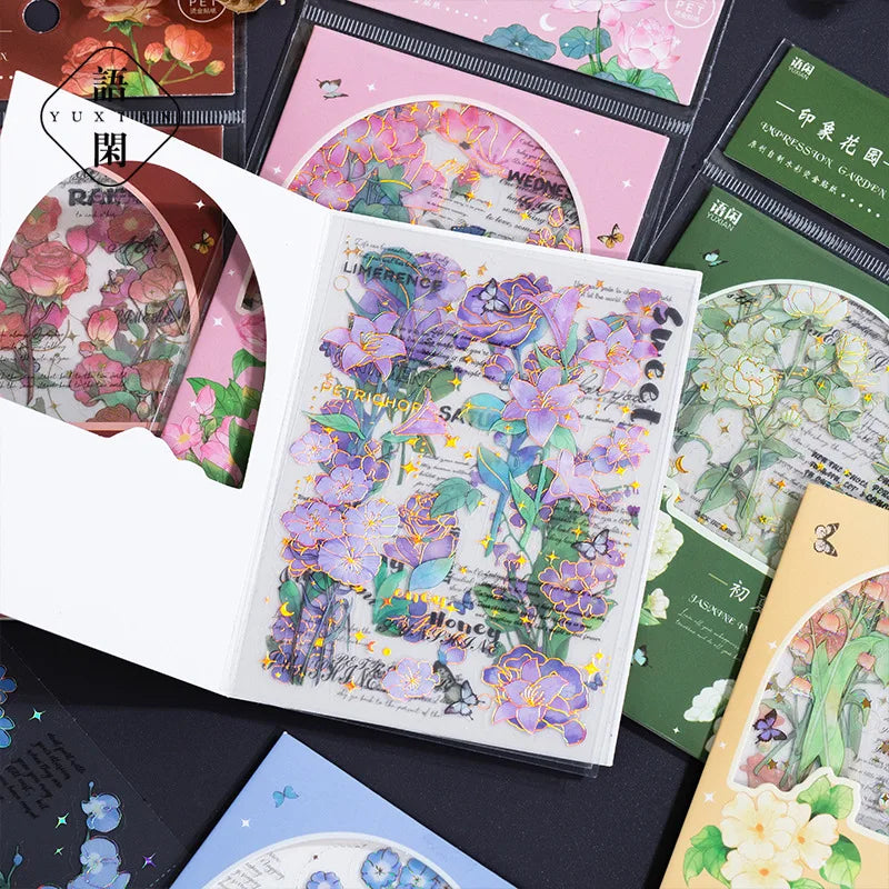 Kawaii Impression Garden Holo Stickers