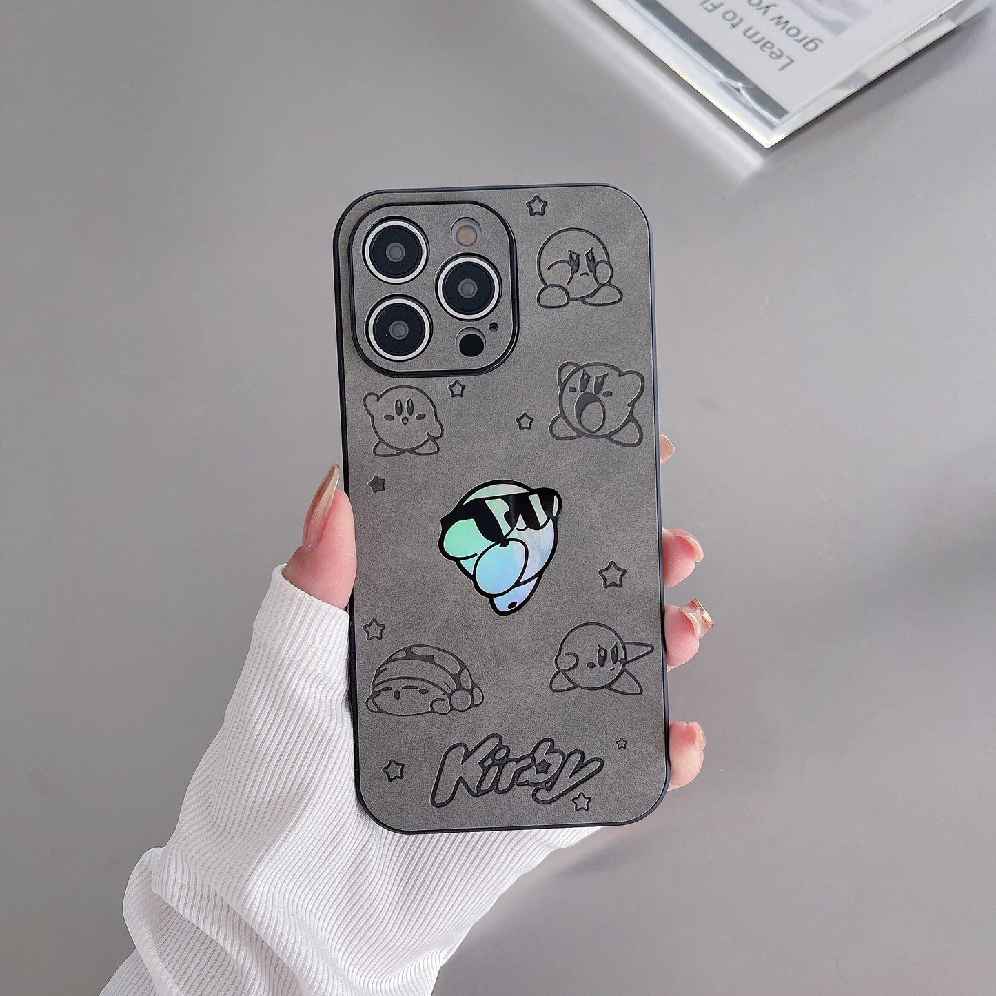 Holo Kirby Sunglasses iPhone Case