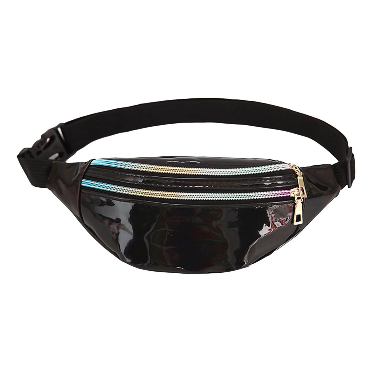 Holographic Fanny Pack / Beach Bum Zip Waist