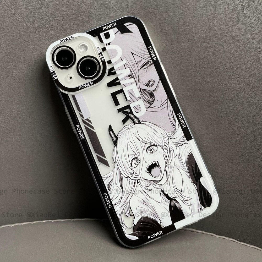 Chainsaw Man Phone Case for iPhones