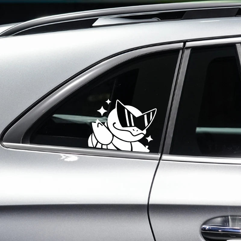 Cute Anime Car Decals Die Cut Vinyl Stickers