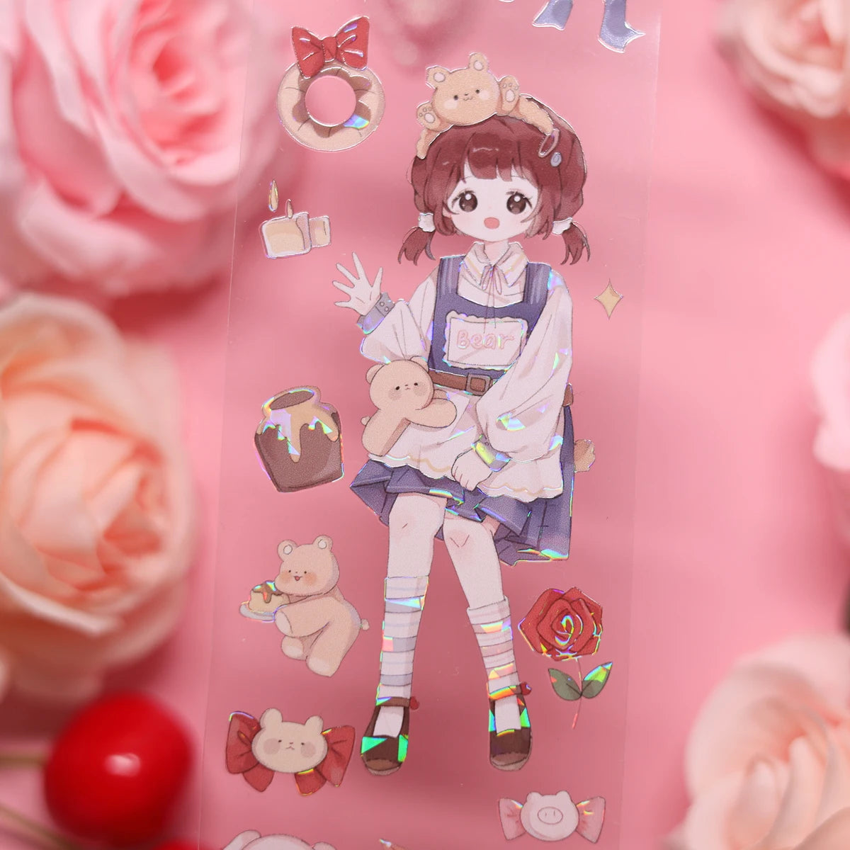 Forest Girl Cute PET Tape