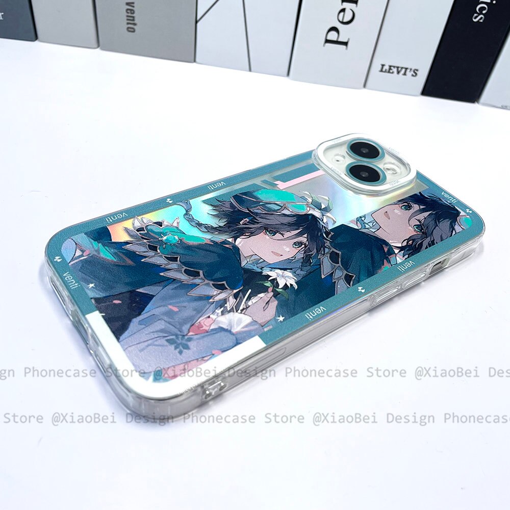 Holo Venti Genshin Impact iPhone Case