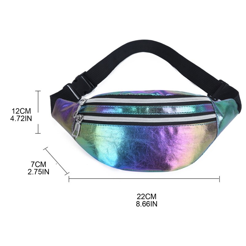 Bum Bag / Belt Bags Iridescent Fanny Pack