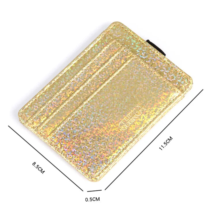 Holo Coin Purse & Sequin Card Holder