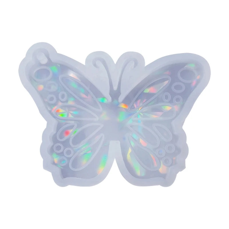 Holographic Butterfly Keychain Silicone Mold