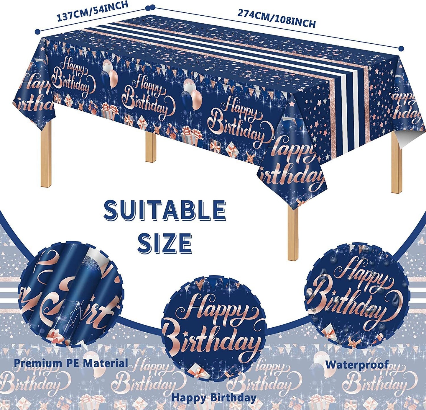 Special Occasion Plastic Tablecloths