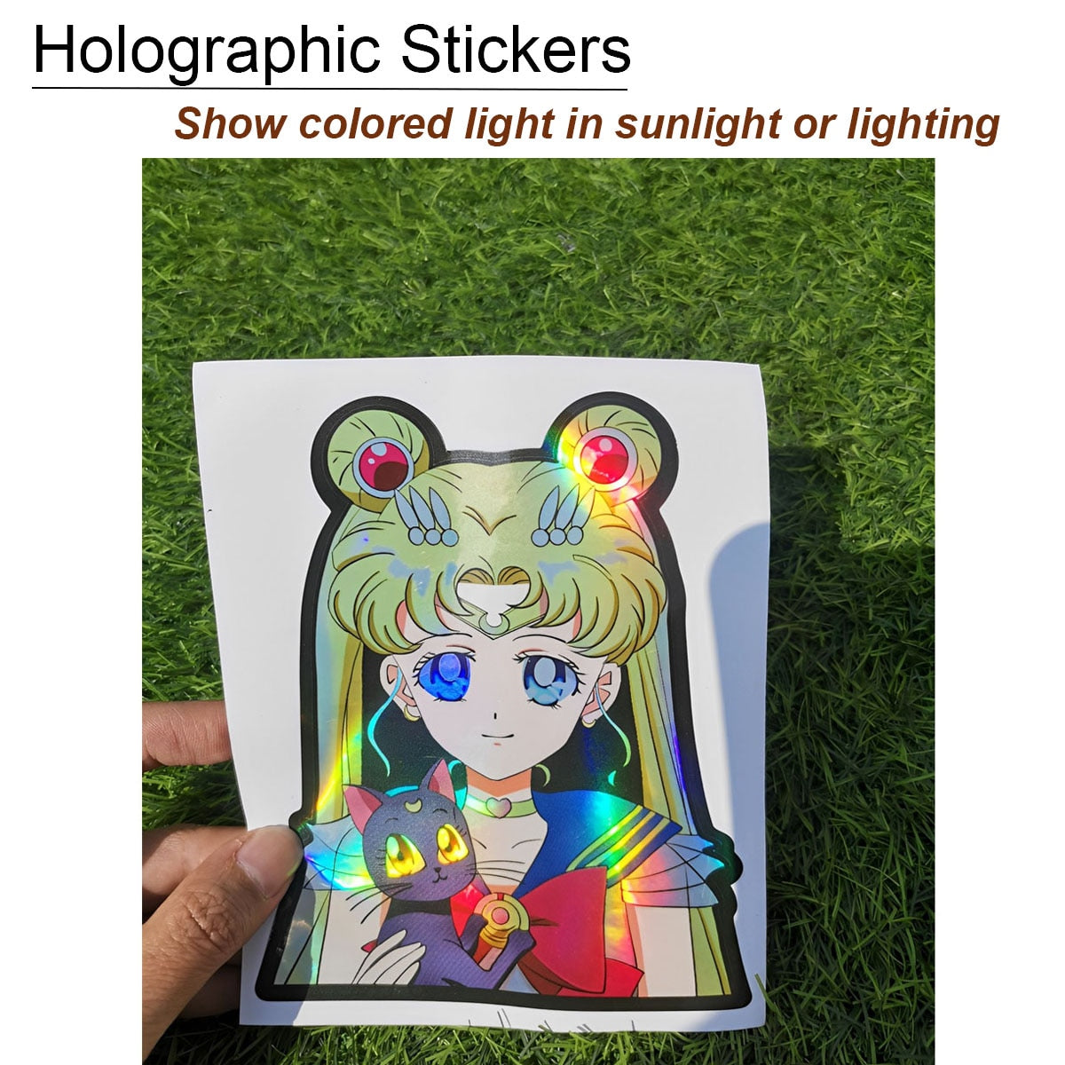 Sailor Moon / Kitagawa Marin / Rem ZERO Holographic Stickers Anime