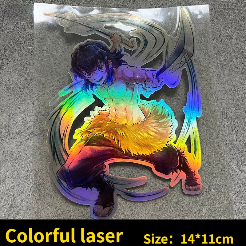 Holographic Iconic Anime Stickers