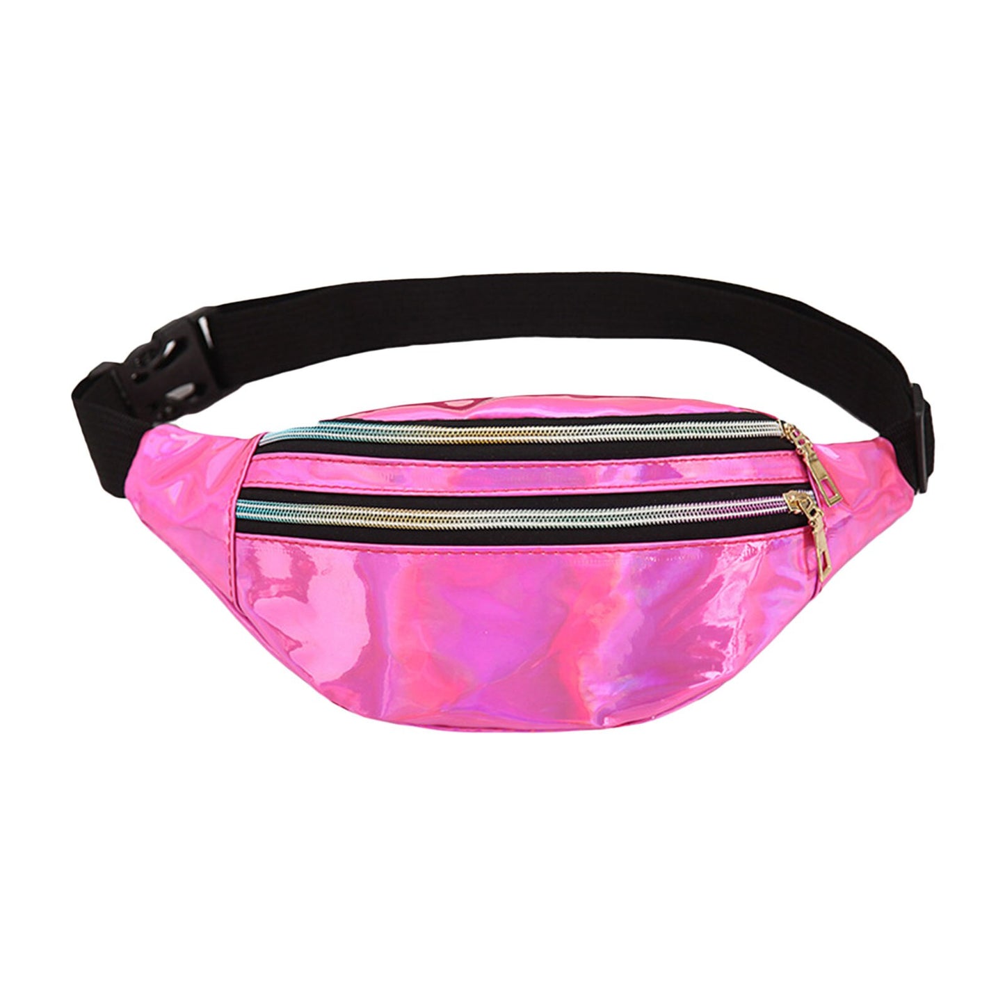 Holographic Fanny Pack / Beach Bum Zip Waist