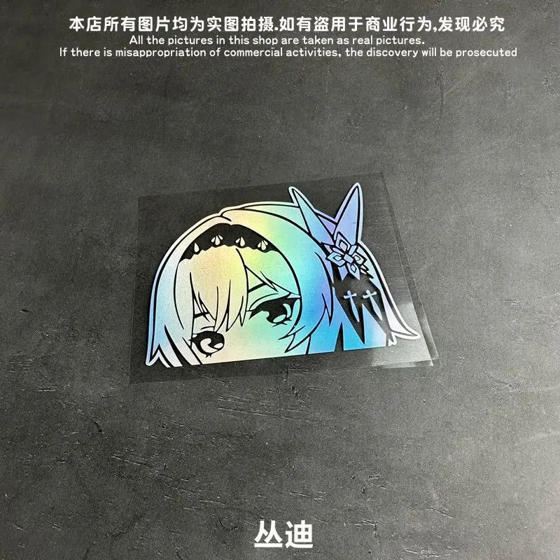 Genshin Impact Holo Sticker