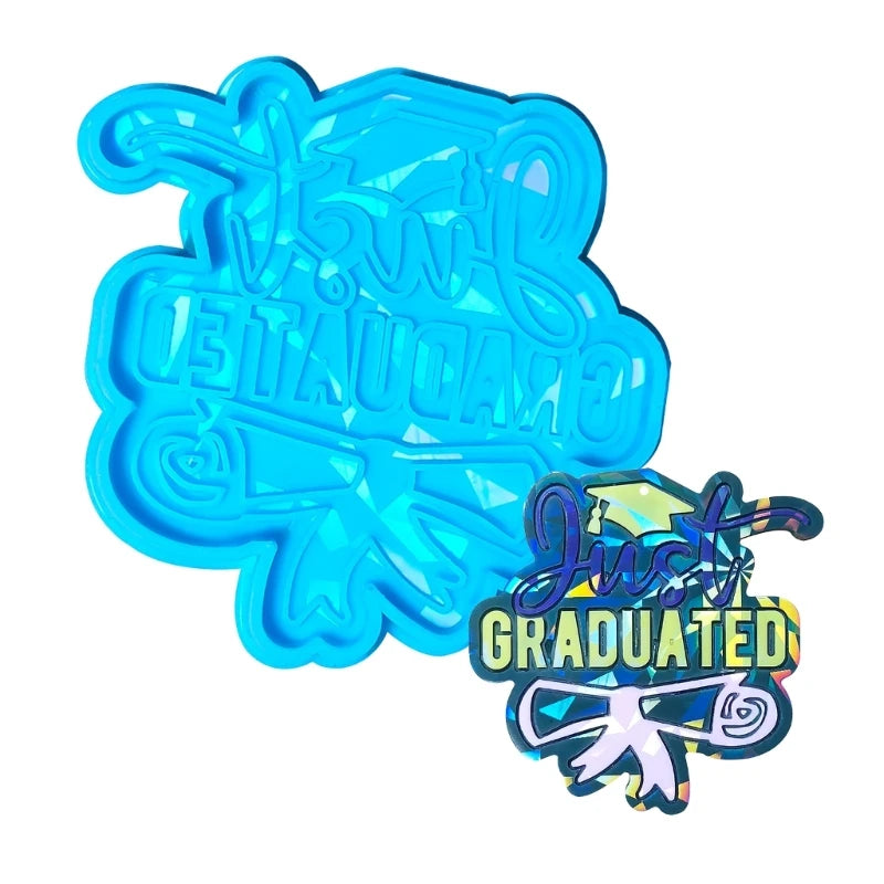 Holo Graduation Cap Silicone Molds DIY