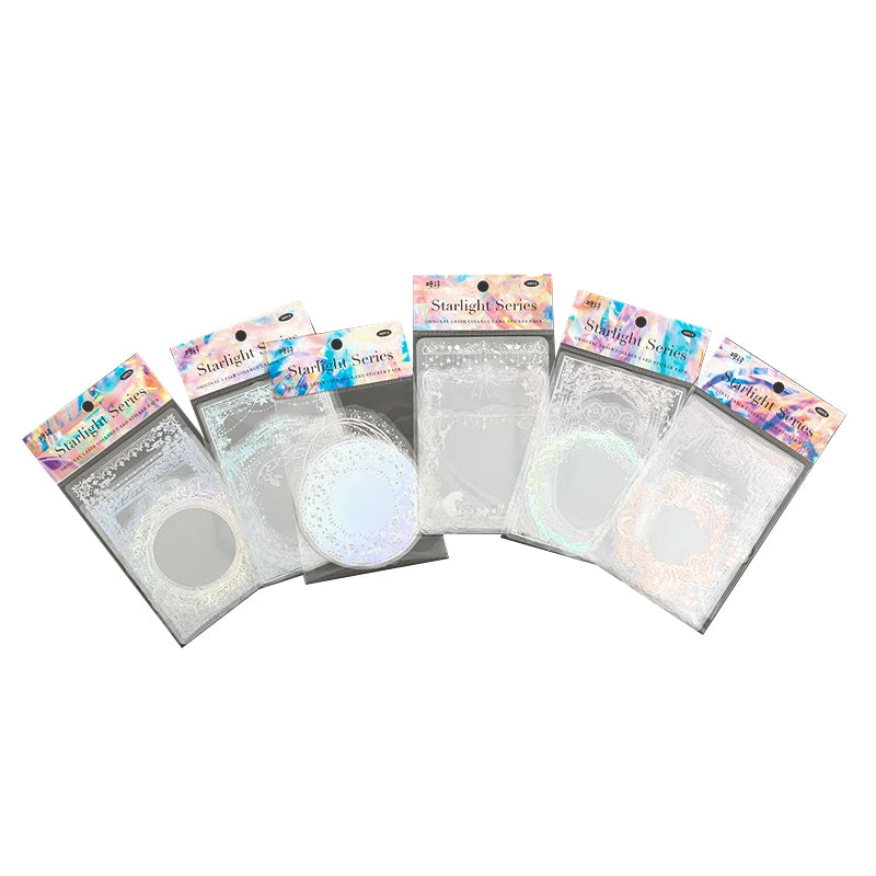 Shining Starlight Frames Holo Stickers