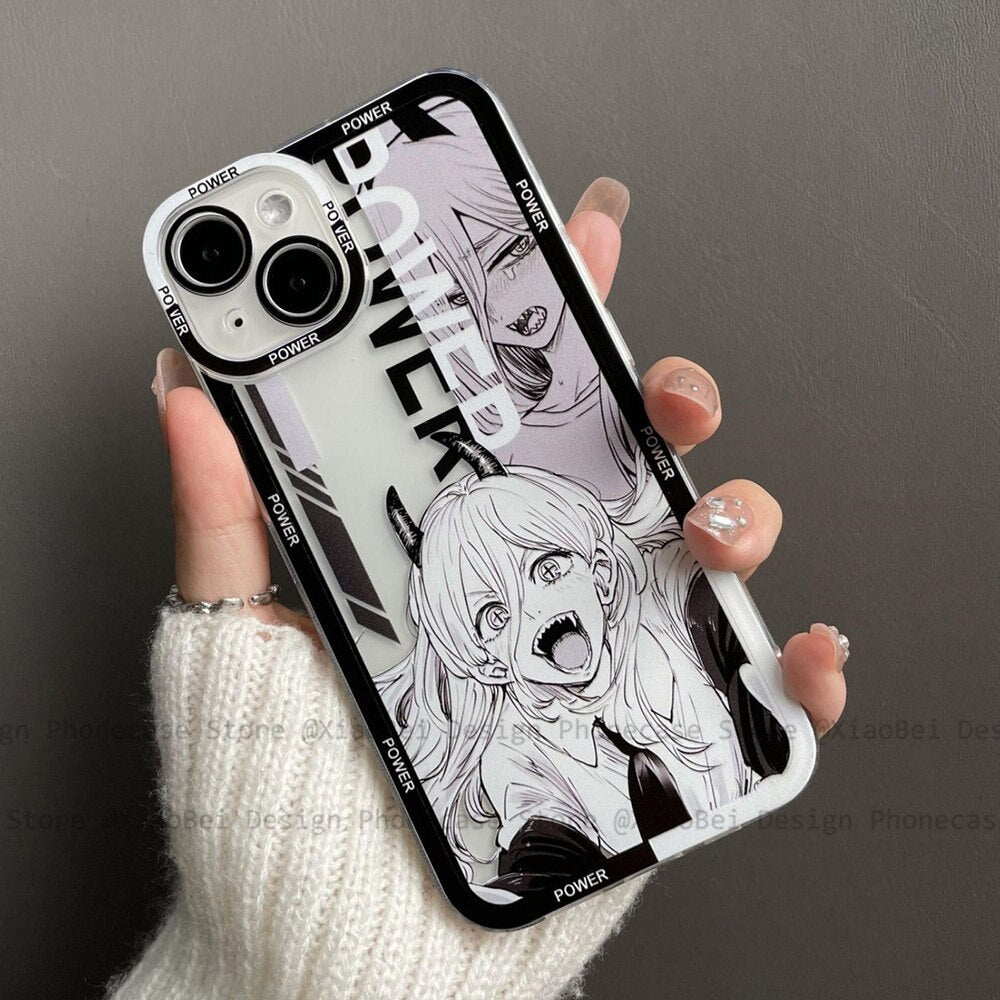 Chainsaw Man Phone Case for iPhones