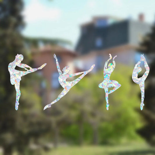 Ballet Dancing Sun Catcher Window Sticker