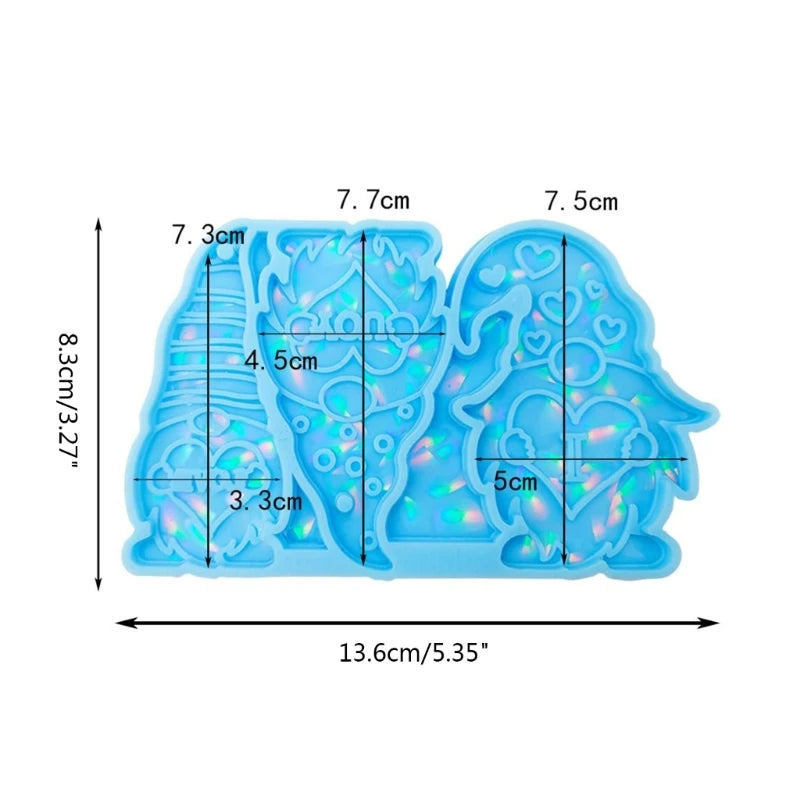 Silicone Holographic Dwarf Mold