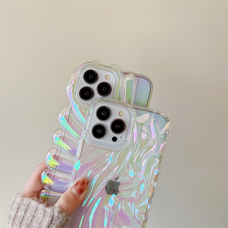 Holo 3D Shell Dazzling iPhone Case