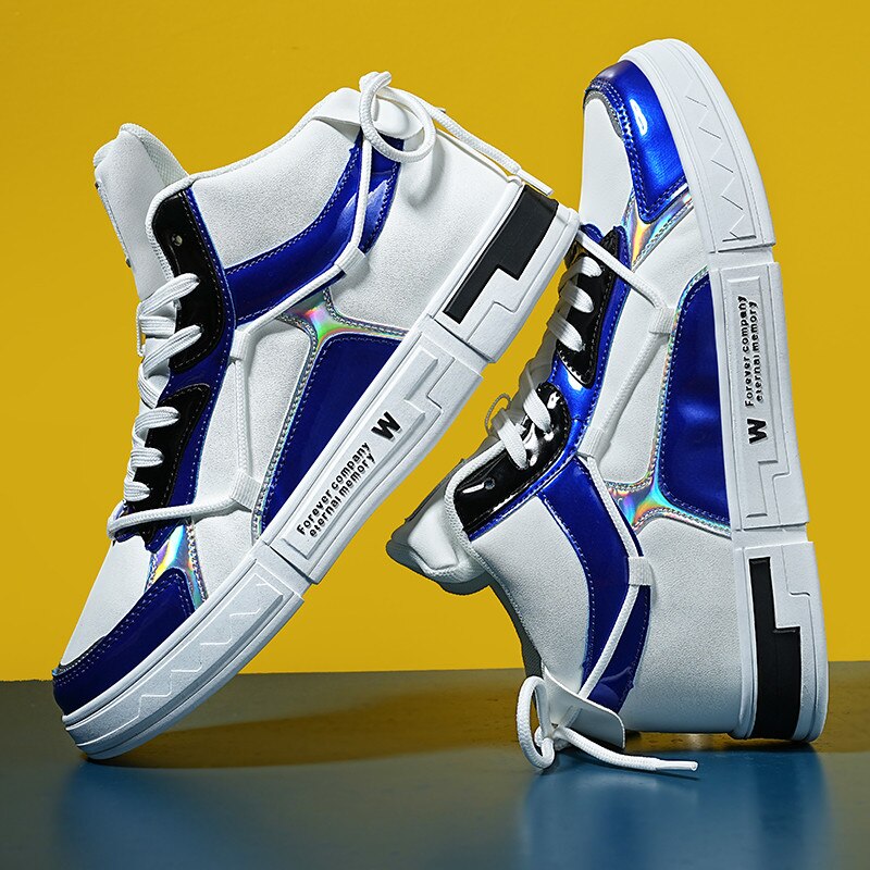 Holo Men's Shoes: High top Sneakers