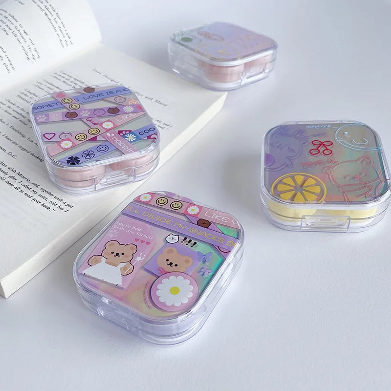 Holo Cover Contact Lens Case Box