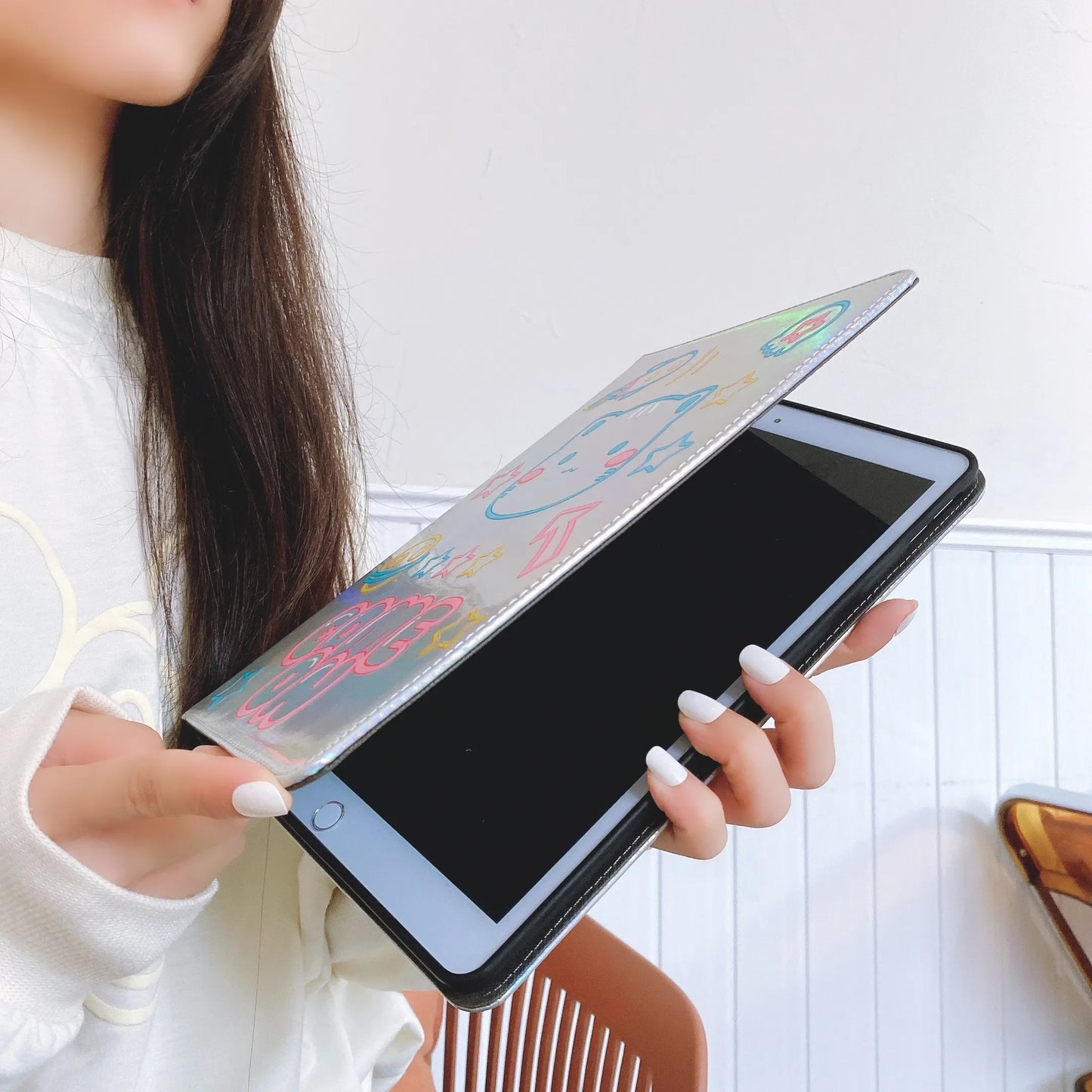 Holo Cat iPad Case