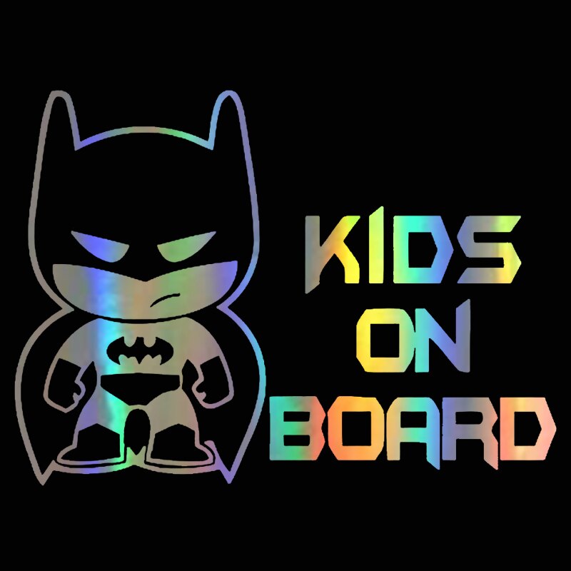 Holo Kids Baby On Board Vinyl Stickers