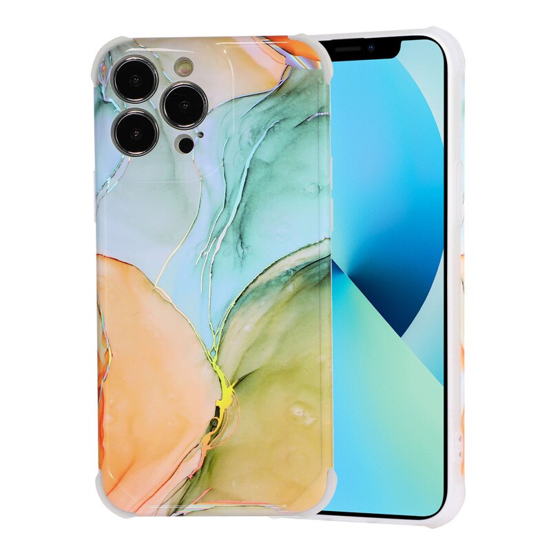 Holo Glossy Marble Samsung Phone Case