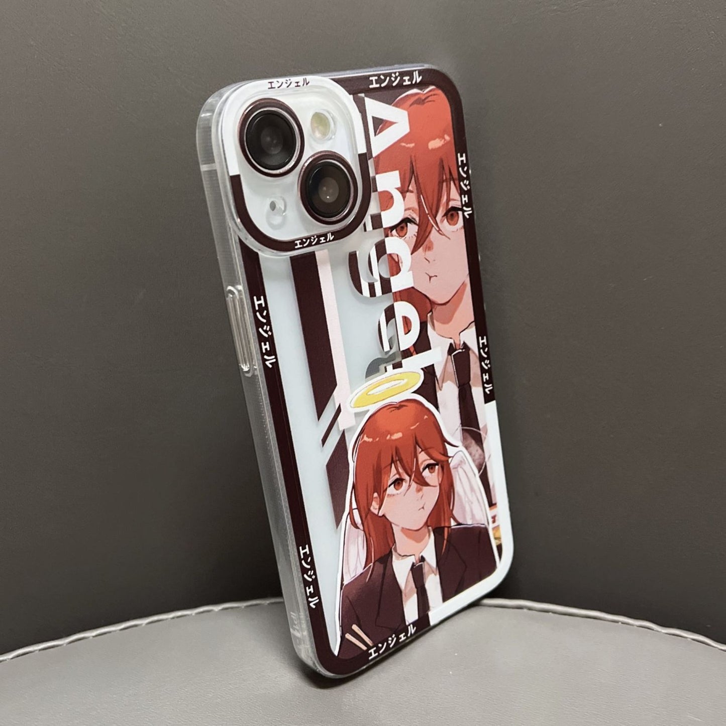 Holo Chainsaw Man iPhone Case