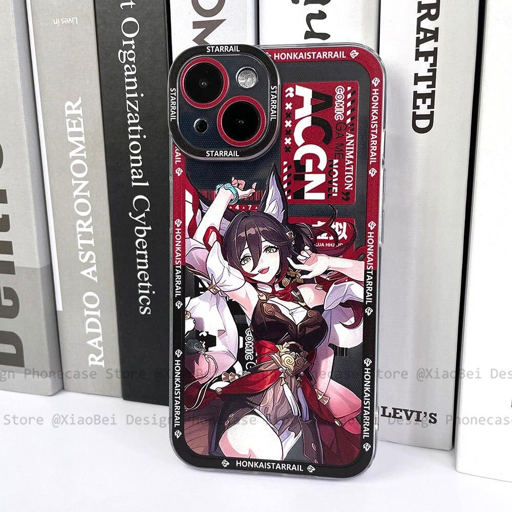 Holo Honkai Star Rail Tingyun iPhone Case