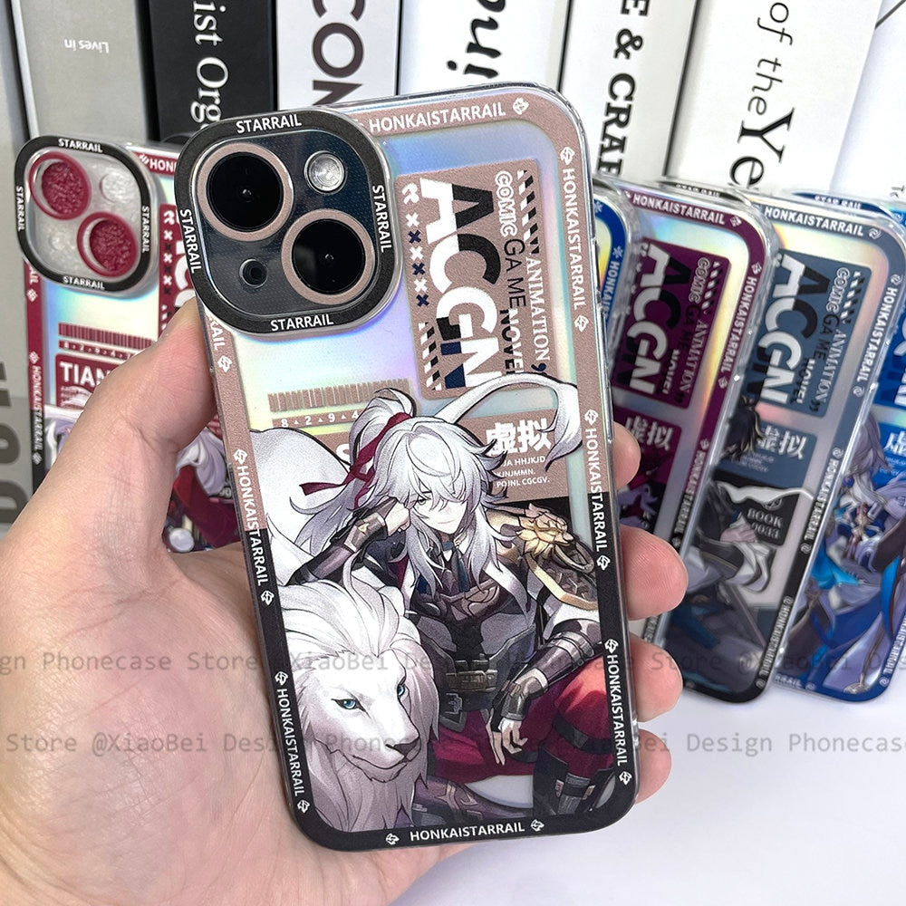 Holo Honkai Star Rail Jing Yuan iPhone Case