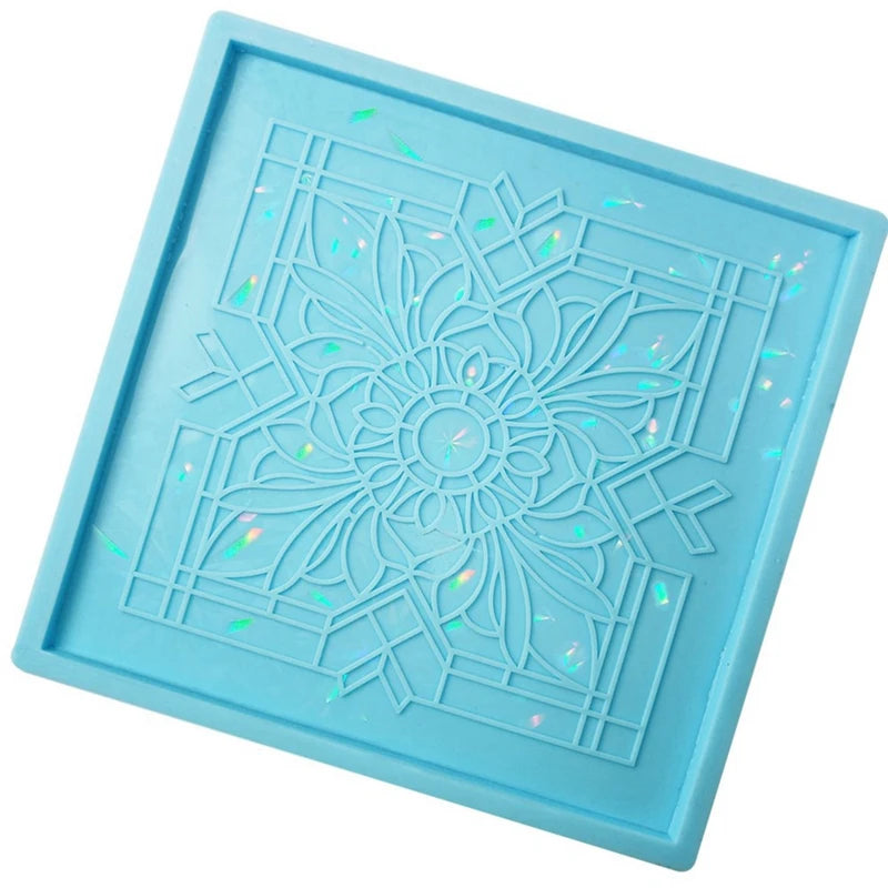 Holographic Tile Epoxy Resin Mold