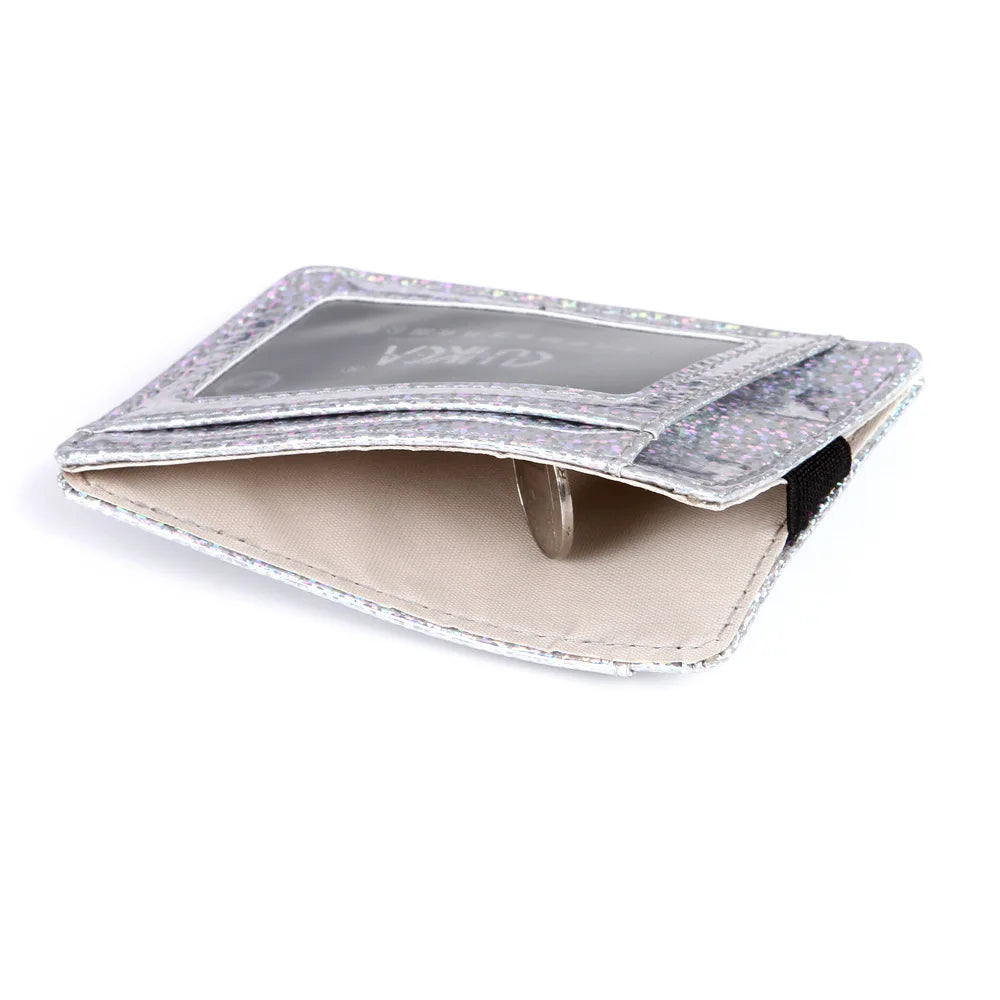 Holo Coin Purse & Sequin Card Holder