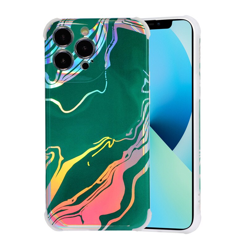 Holo Glossy Marble Samsung Phone Case