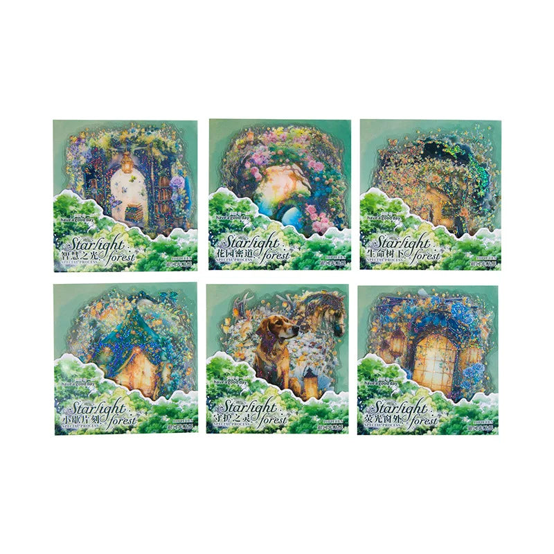 Vintage Forest Magic Sticker Pack